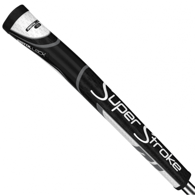 SuperStroke  ZENERGY PISTOL LOCK 1.0 Putter Grip Black/White