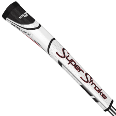 SUPERSTROKE ZENERGY PISTOL LOCK 2.0 Putter Grip - White/Red
