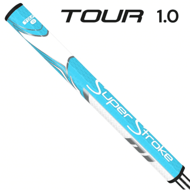 SUPERSTROKE ZENERGY TOUR 1.0 Putter Grip - SKY/Blue