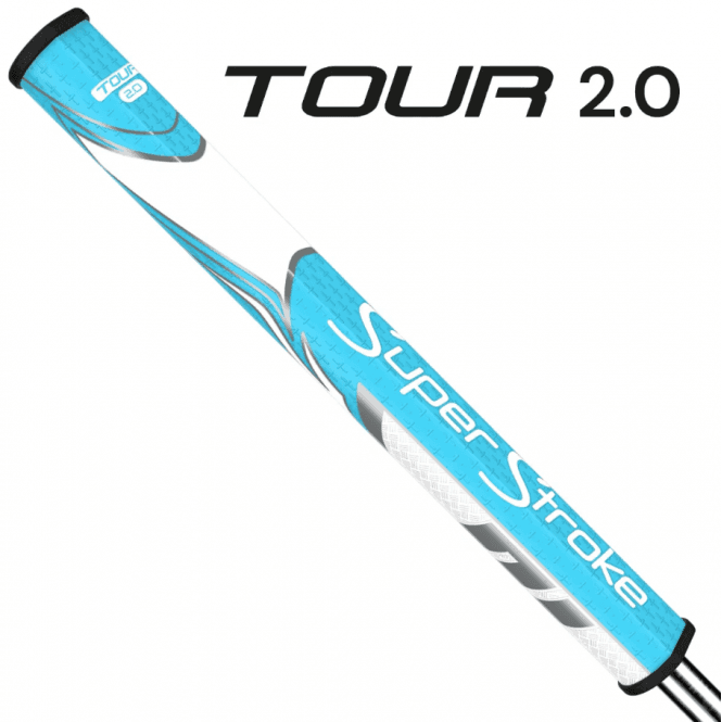SuperStroke  ZENERGY TOUR 2.0 Putter Grip - SKY/Blue
