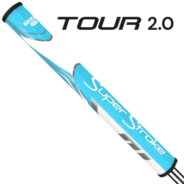 SUPERSTROKE ZENERGY TOUR 2.0 Putter Grip - SKY/Blue