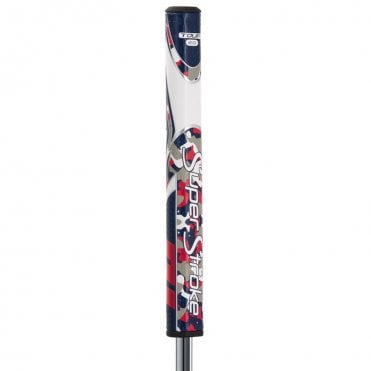 SuperStroke Zenergy Tour 2.0 Red/White/Blue Camo Putter Grip