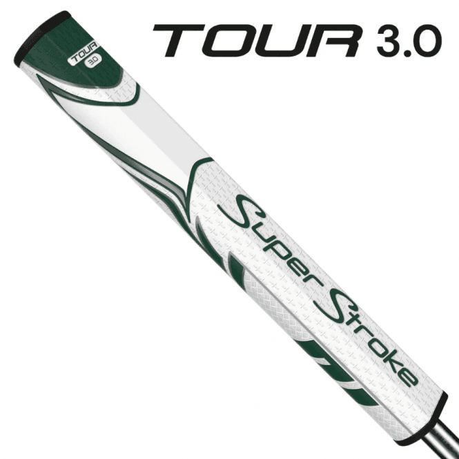 SuperStroke  ZENERGY TOUR 3.0 Putter Grip - White/Green