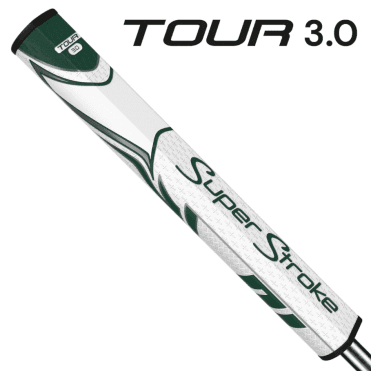 SUPERSTROKE ZENERGY TOUR 3.0 Putter Grip - White/Green