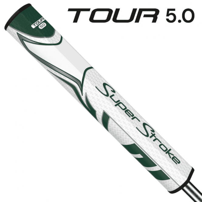 SuperStroke  ZENERGY TOUR 5.0 Putter Grip - White/Green