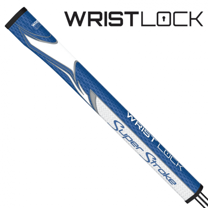 SuperStroke  ZENERGY WRISTLOCK Putter Grip - Blue/White