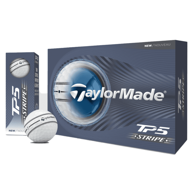 TaylorMade  2026 TP5 Stripe Golf Balls - Dozen