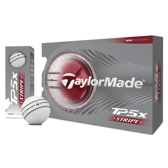 TaylorMade  2026 TP5x Stripe Golf Balls - Dozen