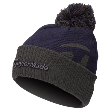 TaylorMade Bobble Beanie Hat - Navy