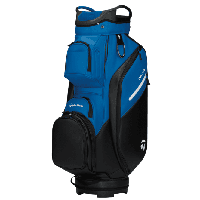 TaylorMade  Deluxe Cart Golf Bag - Black/Blue