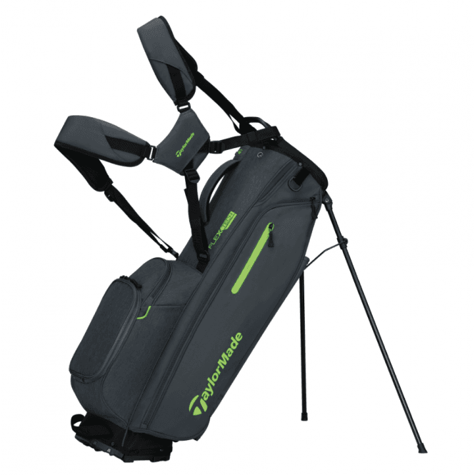 TaylorMade  Flextech Golf Bag - Grey/Neon Green