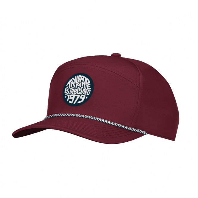 TaylorMade  LS Horizon Rope Cap - Burgundy