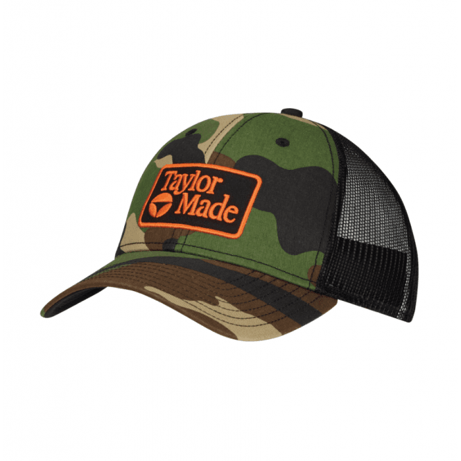 TaylorMade  LS Radar Trucker Cap - Green/Camo/Black