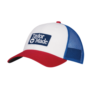 TaylorMade LS Radar Trucker Cap - Red/White/Blue