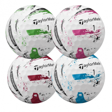 TaylorMade SpeedSoft Ink Individual Golf Ball