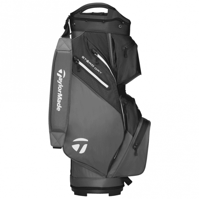 TaylorMade  Storm Dry Cart Golf Bag - Grey/Black