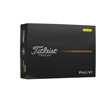 Titleist 2025 Pro V1 Yellow Golf Balls (Doz)