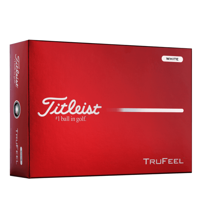Titleist  2026 Trufeel Golf Balls - White - Dozen