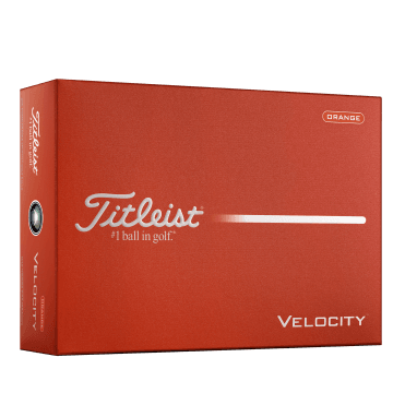 Titleist 2026 Velocity Golf Balls - Orange - Dozen