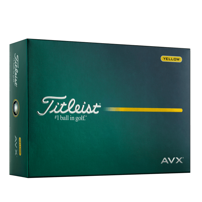 Titleist  AVX Golf Balls - Yellow - Doz