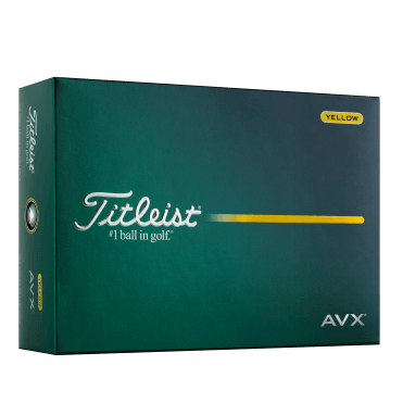 Titleist AVX Golf Balls - Yellow - Doz