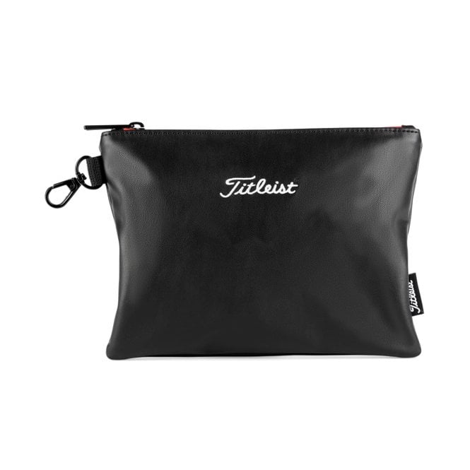 Titleist  CLASSIC ZIPPERED POUCH BLACK