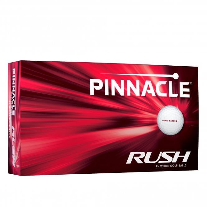Titleist Pinnacle Rush White Golf Ball - 15b Pack