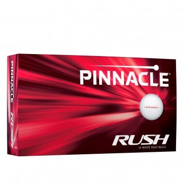 Pinnacle Rush White Golf Ball - 15b Pack