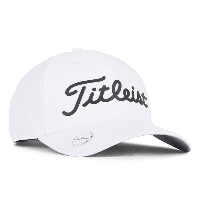 Titleist  PLAYERS Performance Ballmarker White/Black Cap