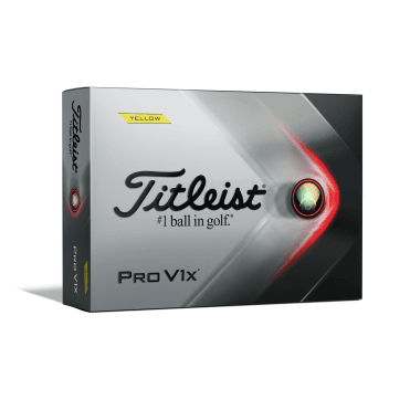 Titleist Pro V1x Yellow Golf Balls - Personalised Logo or Text