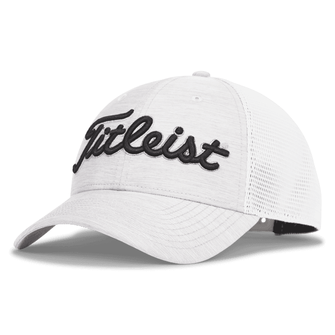 Titleist  Space Dye Mesh Cap - White/White/Black