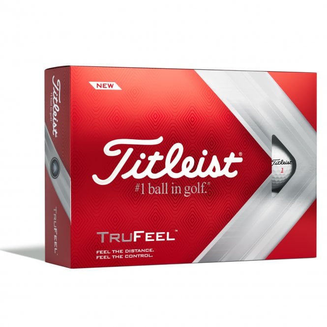 Titleist Titlesit TrueFeel Golf Balls- Personalised Logo or Text