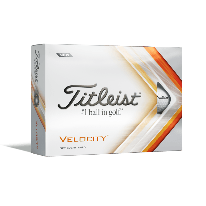 Titleist Titlesit Velocity Golf Balls- Personalised Logo or Text