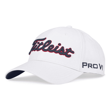 Titleist Tour Performance Cap - White/Navy/Red