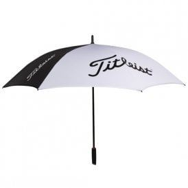Titleist Tour Single Canopy Umbrella - Black/White