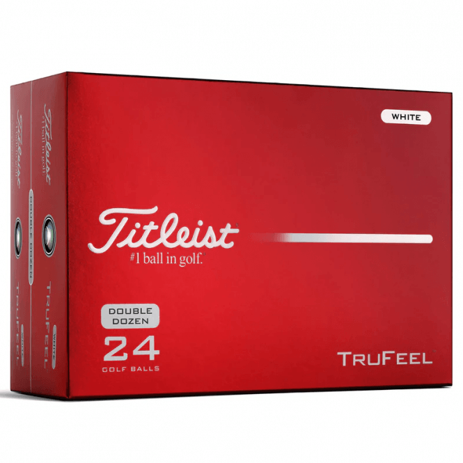 Titleist  Trufeel 2 Golf Balls - White - Double Dozen