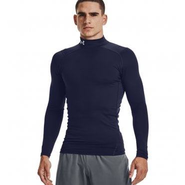 Under Armour ColdGear Compression Mock Midnight Navy