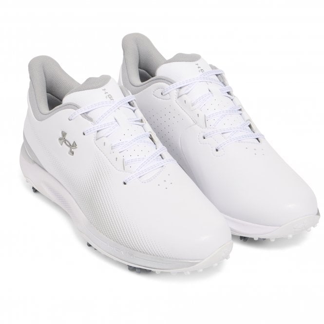 Under Armour  Drive Fade Golf Shoes White/Silver