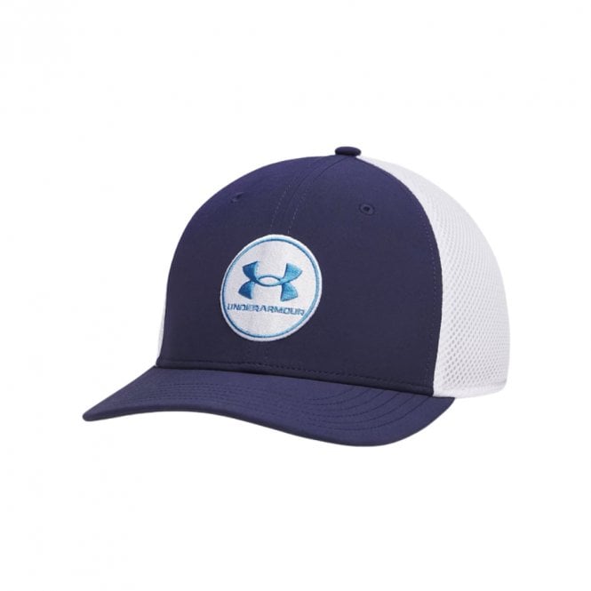 Under Armour  Drive Mid Stretch Fit Cap Navy/Aegean