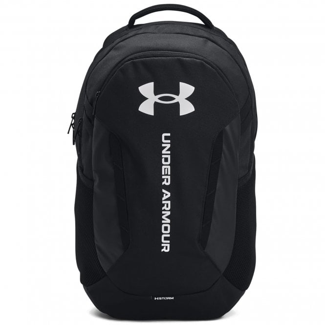 Under Armour  Hustle 6.0 Backpack Black/Black/White - OSFM