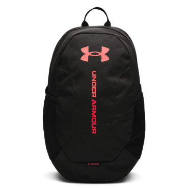 Under Armour Hustle Lite Backpack Black/Racer Red - OSFM