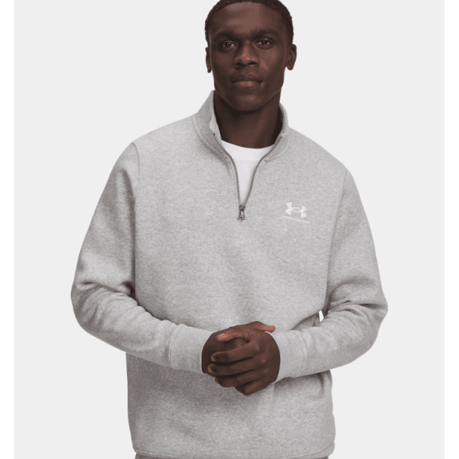 Under Armour  Icon Fleece 1/4 Zip Mod Gray/White