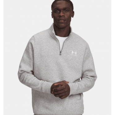Under Armour Icon Fleece 1/4 Zip Mod Gray/White