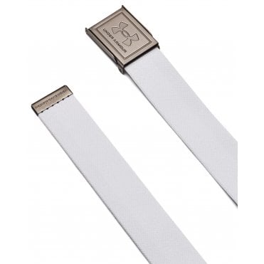 Under Armour M Stretch Webbing Belt White/Halo Gray - OSFM
