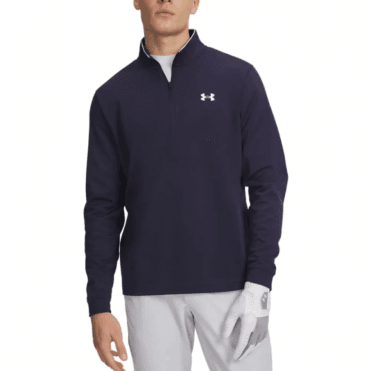 Under Armour Matchplay 1/4 Zip Midnight Navy/White