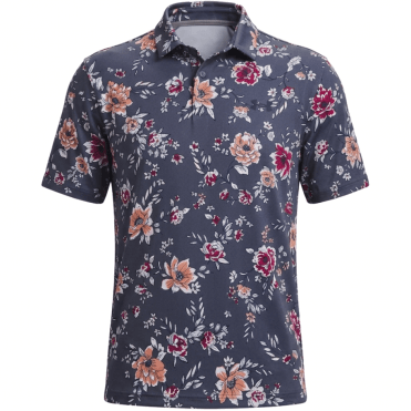 Under Armour Matchplay Printed Polo GRAY/Academy