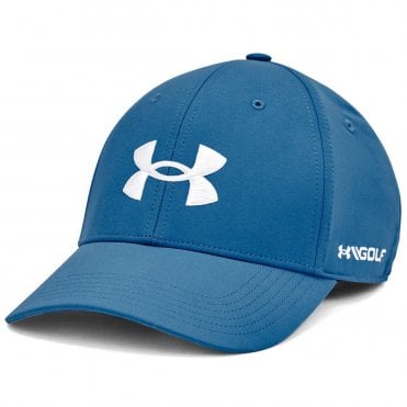 Under Armour Mens Golf96 Hat Photon Blue/White