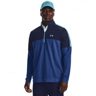 Under Armour Mens Storm Midlayer HZ Blue Mirage/Navy