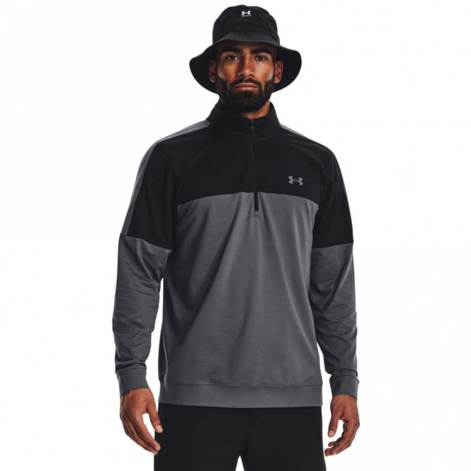 Under Armour  Mens Storm Midlayer HZ Pitch Gray/Black