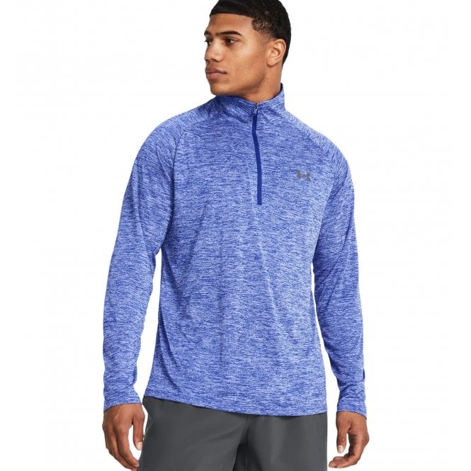 Under Armour  Mens Tech ½ Zip Long Sleeve Royal